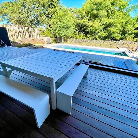 Daire New Luxurious Architects With Pool A Few Steps From The Beach Lège-Cap-Ferret